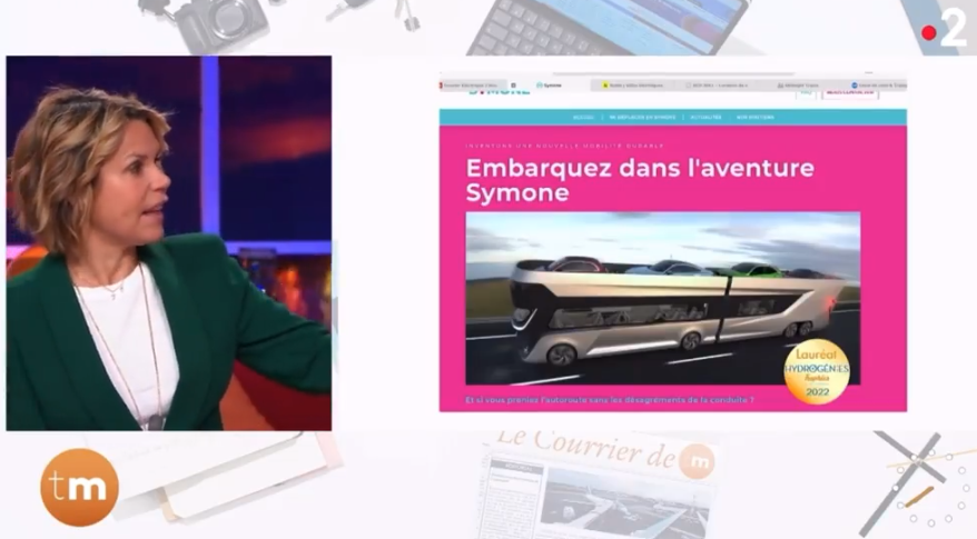 Symone sur Télématin