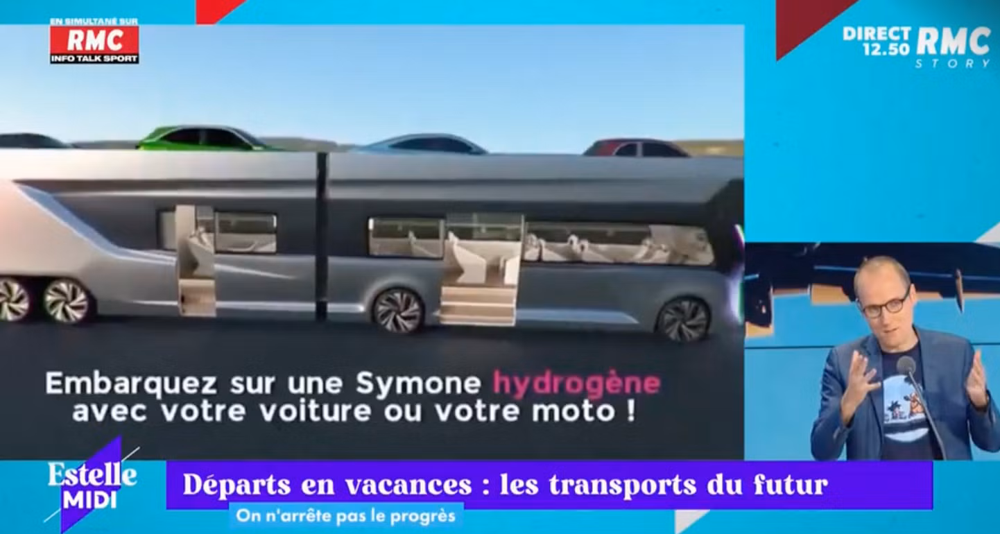 Symone sur BFM Business et RMC