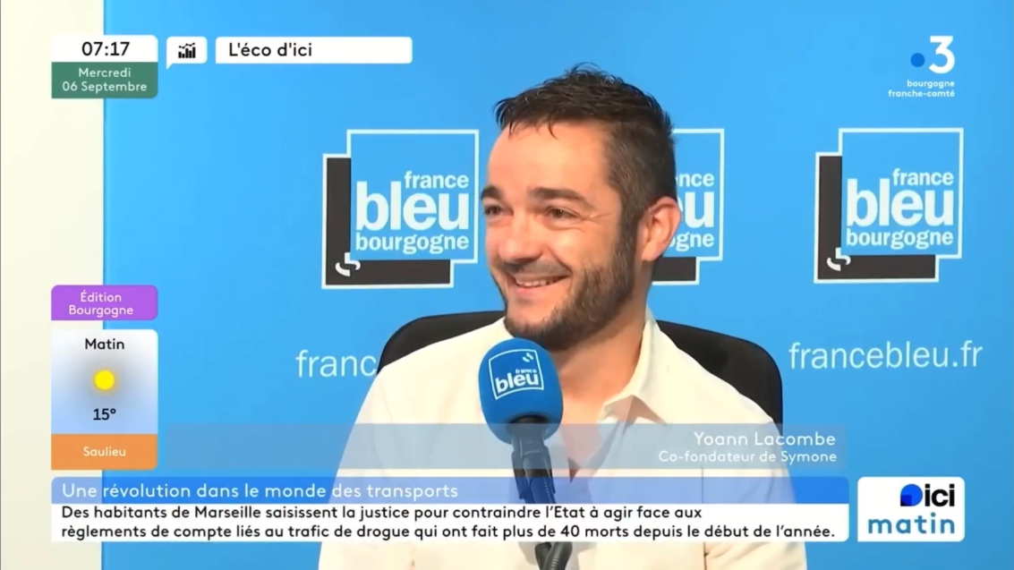 Symone sur France Bleu Bourgogne