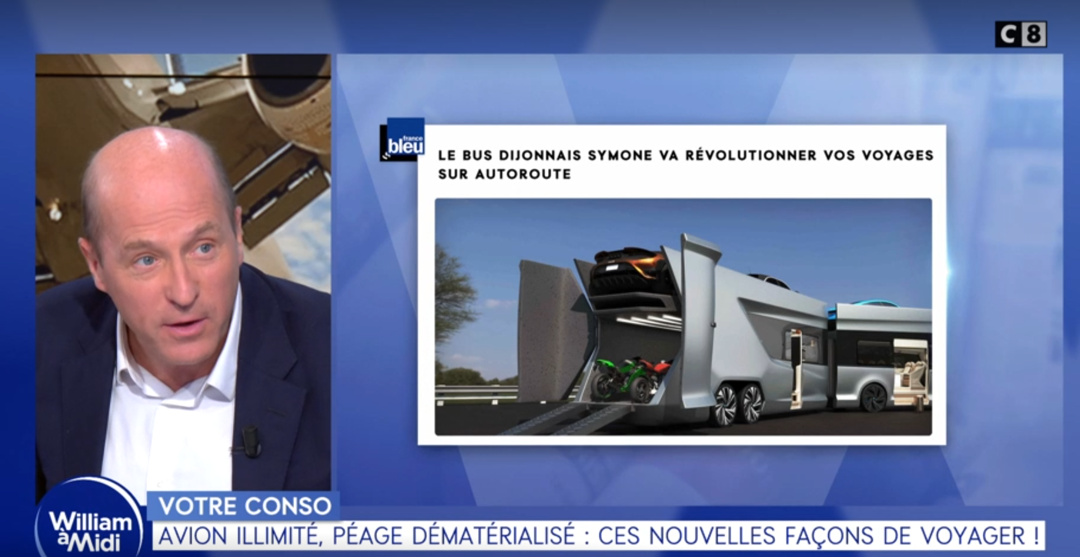 Passage surprise sur C8